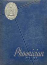 Westmont Upper Yoder High School 1952 yearbook cover photo
