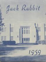 Greeley County High School 1959 yearbook cover photo