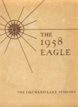 St. Mary Preparatory High School 1958 yearbook cover photo