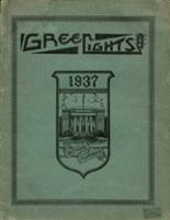 Greenville High School 1937 yearbook cover photo