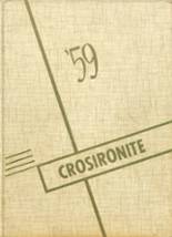 Crosby-Ironton High School 1959 yearbook cover photo