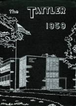 Conneaut High School 1959 yearbook cover photo