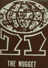 Ione High School 1971 yearbook cover photo