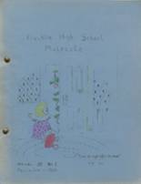 Franklin High School 1950 yearbook cover photo