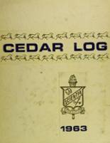 Cedar Cliff High School 1963 yearbook cover photo