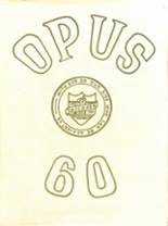 1960 Chicopee High School Yearbook from Chicopee, Massachusetts cover image