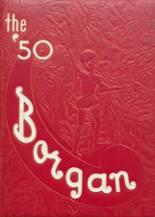 Borger High School 1950 yearbook cover photo