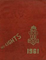 Mater Dei High School 1961 yearbook cover photo