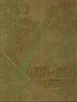 Columbus Grove High School 1968 yearbook cover photo