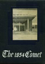 Skaneateles Central High School 1954 yearbook cover photo
