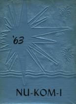 Newton Community High School 1963 yearbook cover photo