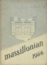 Washington High School 1956 yearbook cover photo