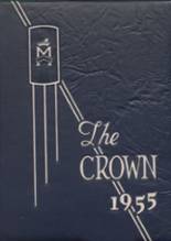 1955 St. Mary's Academy Yearbook from Glens falls, New York cover image