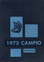 Rootstown High School 1973 yearbook cover photo