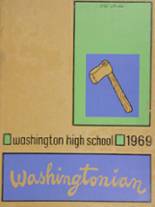 Washington High School 1969 yearbook cover photo