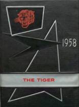 Mansfield High School 1958 yearbook cover photo