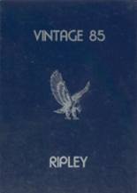 Ripley Central School 1985 yearbook cover photo