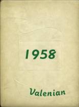 Valparaiso High School 1958 yearbook cover photo