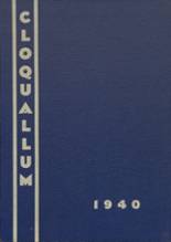 Elma High School 1940 yearbook cover photo