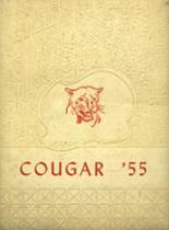 Cale High School 1955 yearbook cover photo