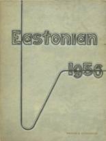 East High School 1956 yearbook cover photo