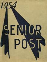Washington High School 1954 yearbook cover photo