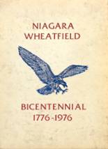 Niagara-Wheatfield High School 1976 yearbook cover photo