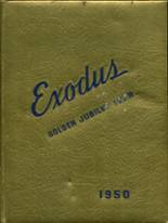 East High School 1950 yearbook cover photo