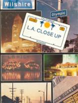 Los Angeles High School 1986 yearbook cover photo