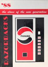 Panama High School 1988 yearbook cover photo