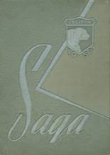 Creston High School 1957 yearbook cover photo