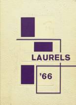 Laurel High School 1966 yearbook cover photo