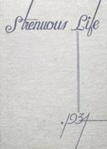 1934 Roosevelt High School Yearbook from Seattle, Washington cover image