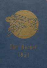 Carver High School 1951 yearbook cover photo