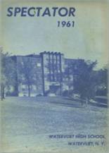 Watervliet High School 1961 yearbook cover photo