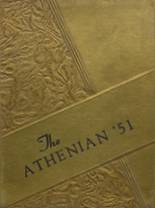 Athens High School 1951 yearbook cover photo