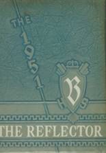 Bethesda High School 1951 yearbook cover photo