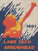 Lane Technical High School 1981 yearbook cover photo