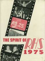 Robertson High School 1975 yearbook cover photo