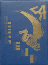 Mineral County High School 1954 yearbook cover photo