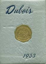 Bishop Dubois High School 1953 yearbook cover photo