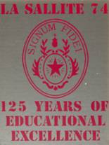 La Salle Academy  1974 yearbook cover photo