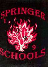 Springer High School 1999 yearbook cover photo