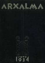 1934 Reading High School Yearbook from Reading, Pennsylvania cover image
