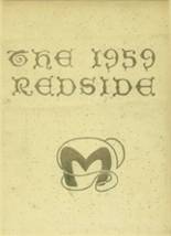 1959 Maupin Union High School Yearbook from Maupin, Oregon cover image