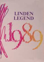 Linden High School 1989 yearbook cover photo