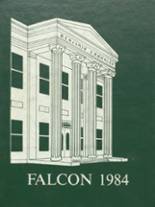 Benjamin Franklin High School 1984 yearbook cover photo