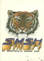 St. Martinville High School 1985 yearbook cover photo