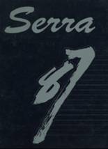 Junipero Serra High School 1987 yearbook cover photo