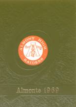 Almont High School 1969 yearbook cover photo